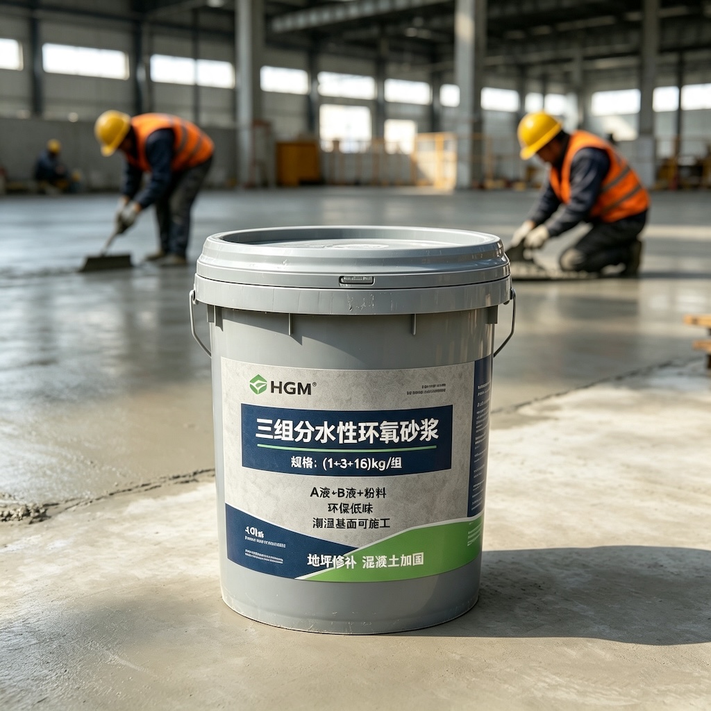 泽库三组份水性环氧砂浆
